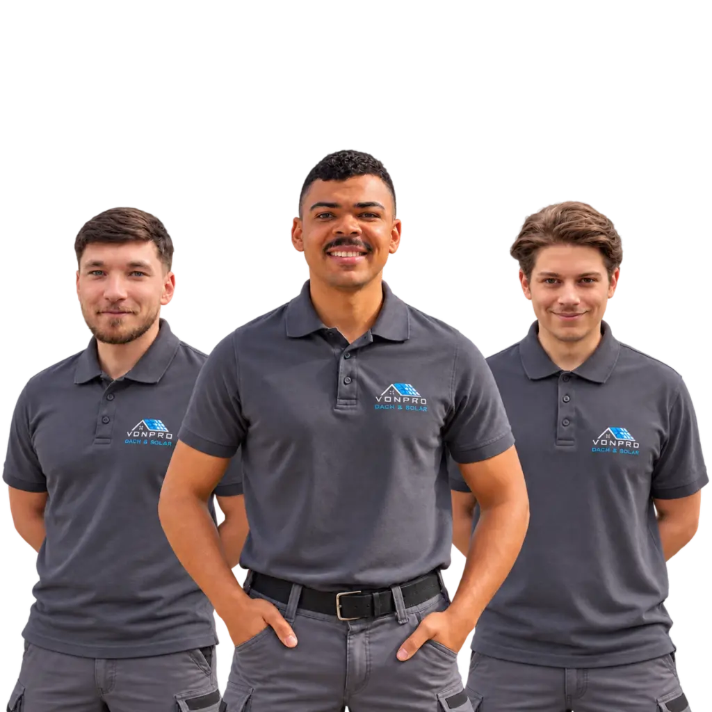 Das Team von VONPRO Dach & Solar